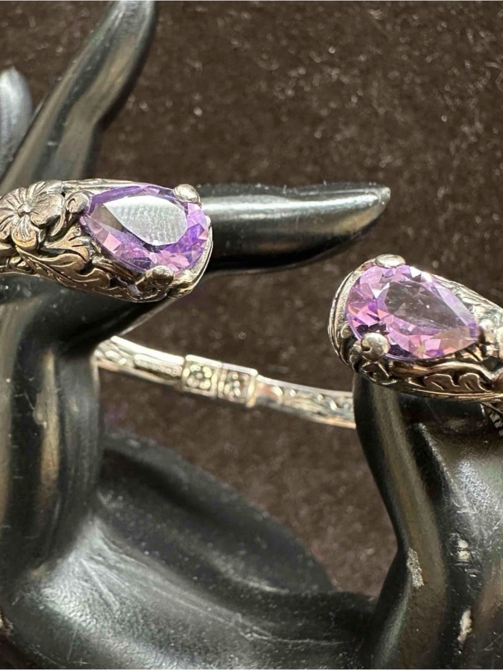 Annika Witt Bali ATI ID Sterling Silver Amethyst
Bracelet